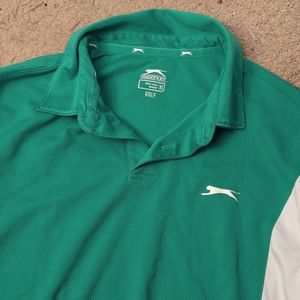 Slazenger xl golf polo green